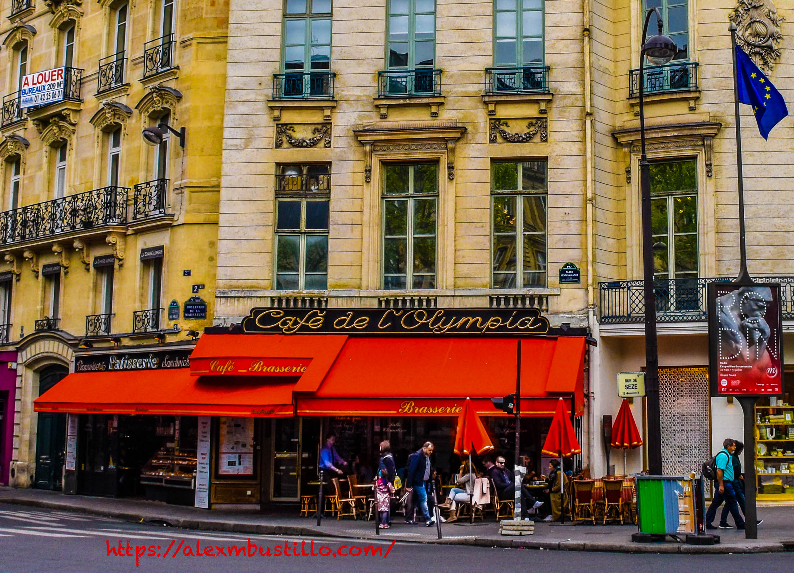 Cafe de l'Olympia, Paris - Opera / Bourse 2 Boulevard de la Madeleine, 75009 Paris, France Rue de Seze/Place de La Madeleine / Place Henri Salvador